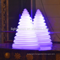 Christmas ornaments LED glowing tower lamp led Christmas tree decorations USB rechargeable used indoor/outdoor